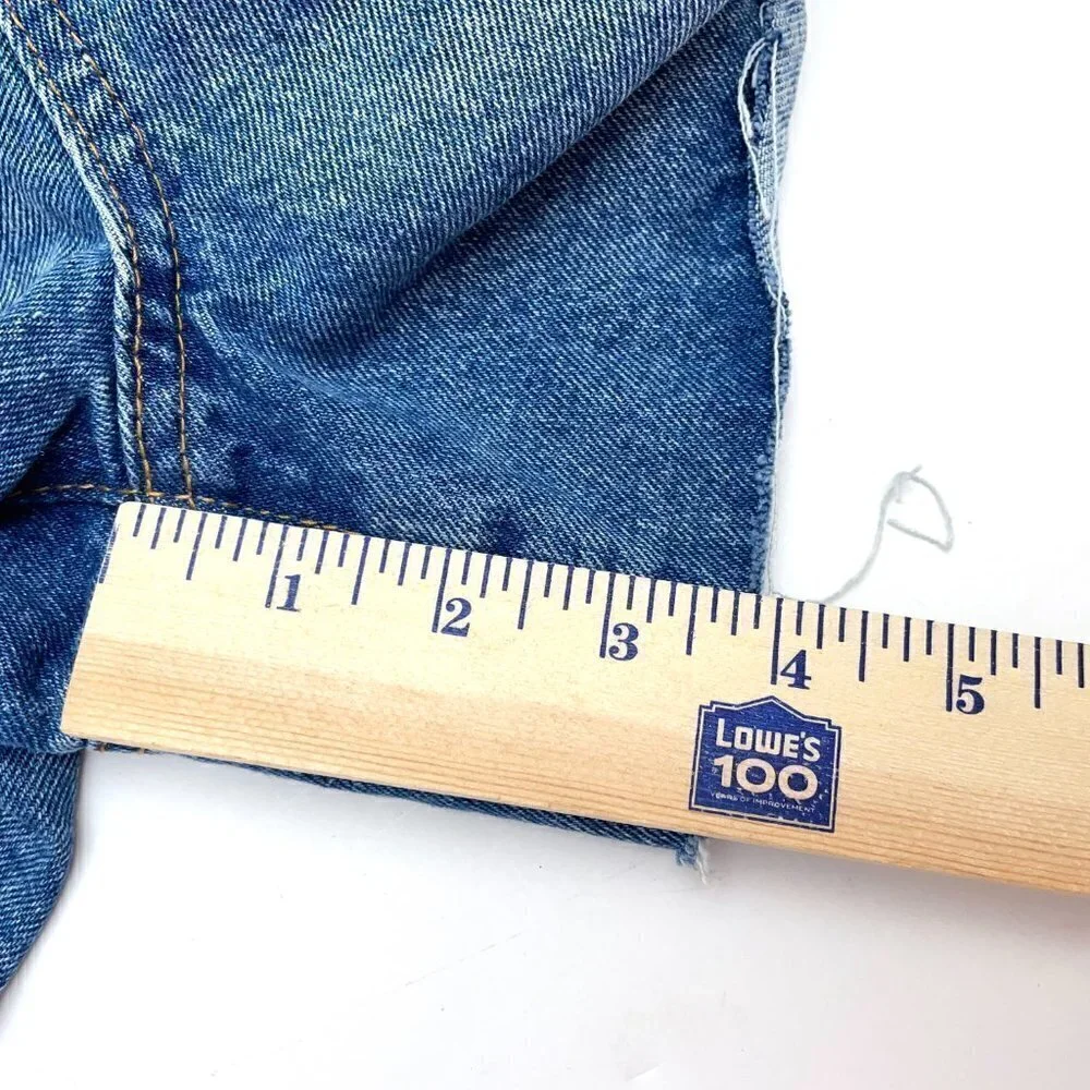 NEW Rue 21 Women's size 6 Jean Shorts Festival Shortie Super High Rise 90's Fit